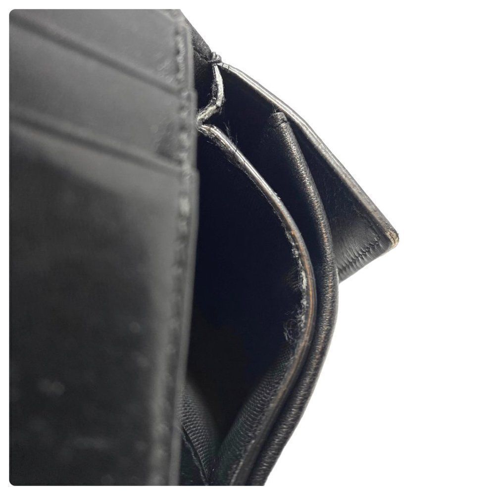 Saint Laurent Black Monogram Bifold Wallet - Picture 8 of 11